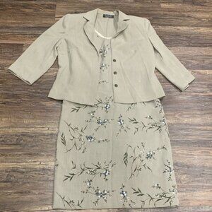 Chapter One Blazer Dress Set